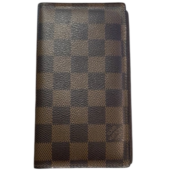 Louis Vuitton Other - Louis Vuitton Pocket Agenda Cover Damier Ebene canvas